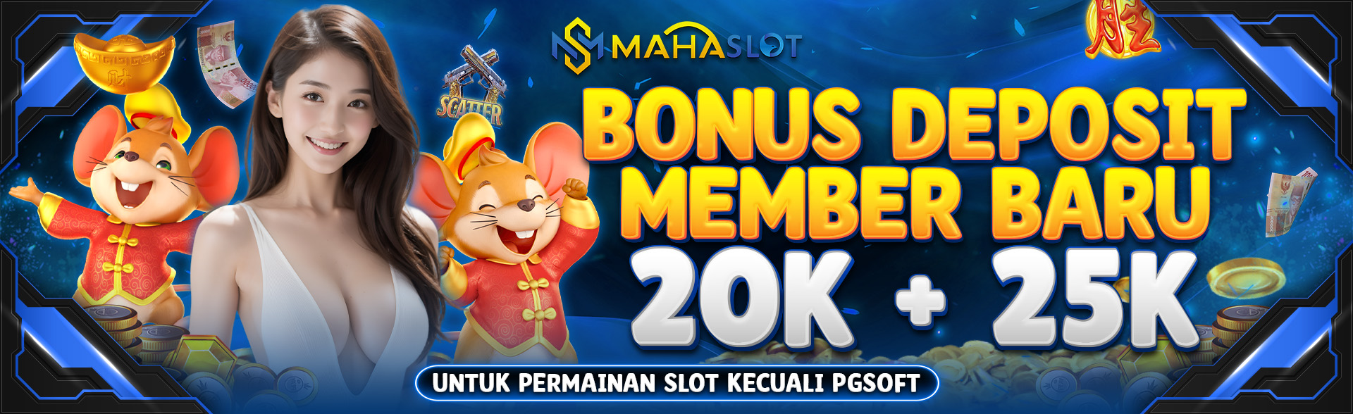 Bonus Deposit Member Baru 20+25